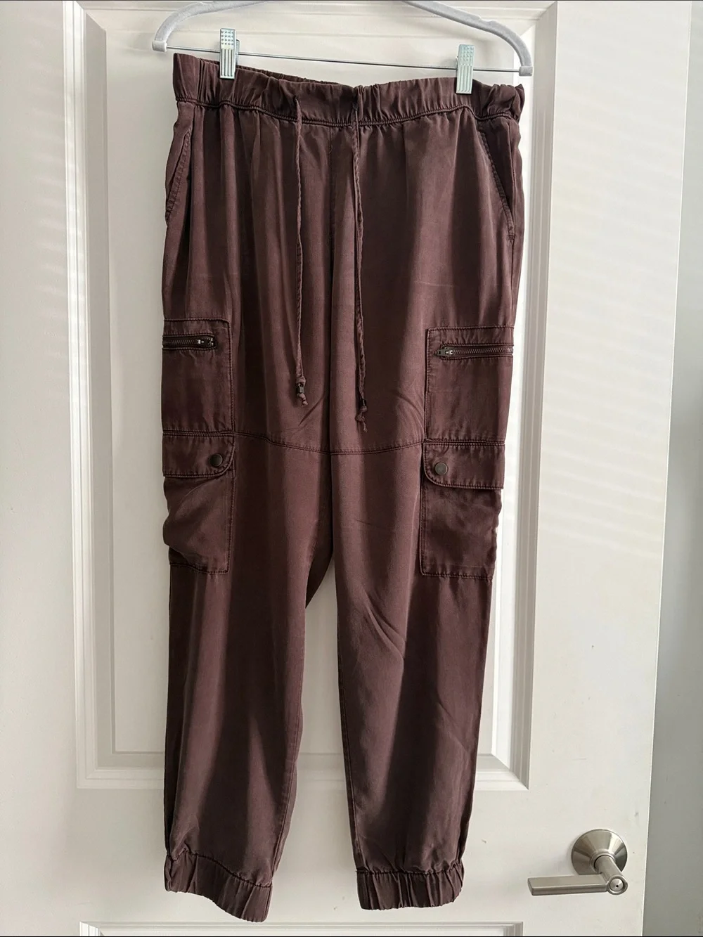 Banana Republic Dark Brown Cargo Jogger Pants